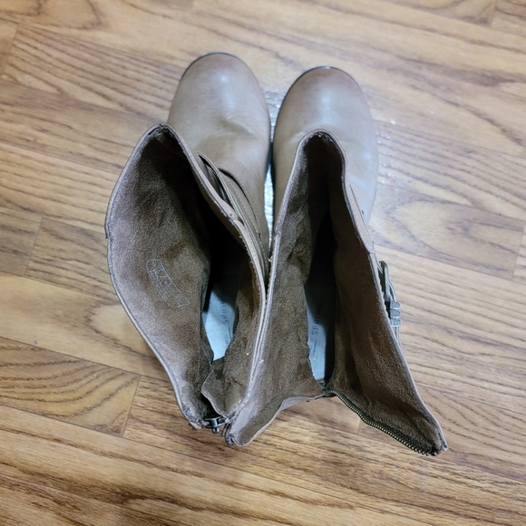 Call It Spring Vegan Leather Boots Size 10 - Picture 5 of 9